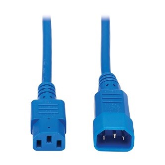 Eaton Tripp Lite 2FT C13 C14,10A,18AWG,BLUE