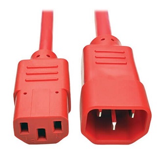 Eaton Tripp Lite 3FT C13 C14,10A,18AWG,RED