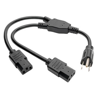 Eaton Dual IEC Power Cord Splitter C