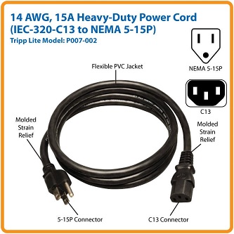 Eaton Heavy Duty Computer Power Exte
