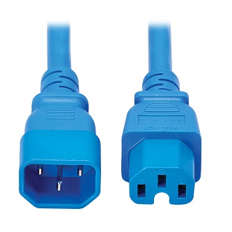 Eaton Power Cord C14 to C15 Heavy-Duty 15A 250