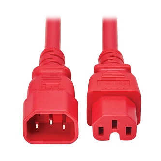 Eaton Power Cord C14 to C15 Heavy-Duty 15A 250