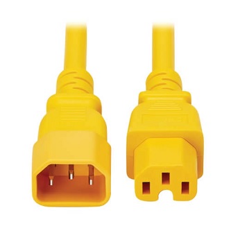 Eaton Power Cord C14 to C15 Heavy-Duty 15A 250
