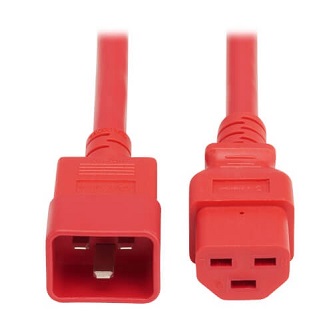 Eaton TRIPP PWR CORD C20 TO C21 20A 6FT RED