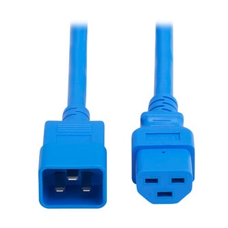 Eaton TRIPP PWR CORD C20 TO C21 2.5FT BLU