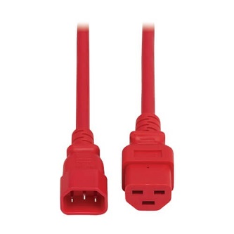 Eaton TRIPP PWR CORD C14 TO C21 15A 2FT RED
