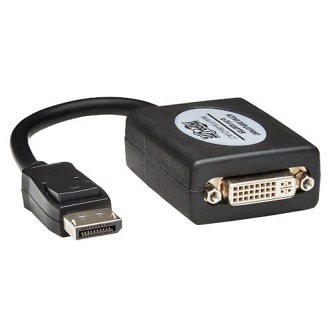Eaton 6in DisplayPort to DVI Adapter