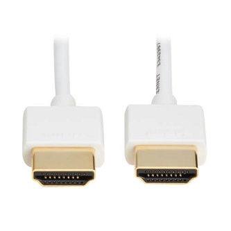 Eaton SLIM HDMI CBL UHD 4K WHITE 10FT
