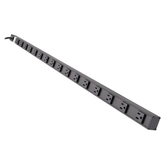 Eaton 48" BLACK PS,W/ 16 OUTLETS
