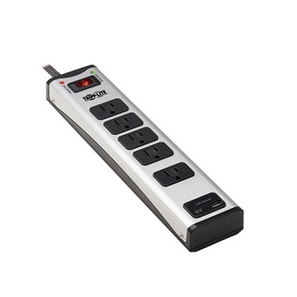 Eaton 5-Outlet Surge Protector with 1 USB-A