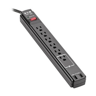 Eaton SURGE PROTECTOR 6-OUTLET 2 USB