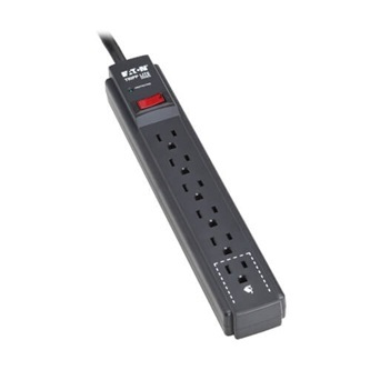 Eaton TRIPP 6OUTLET SURGE 600J 3FT CRD BLK