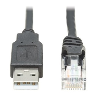 Eaton USB-A to RJ45 Rollover Console Cable