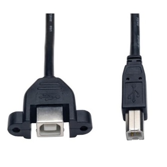 Eaton 1ft Panel Mount USB 2.0 Extens