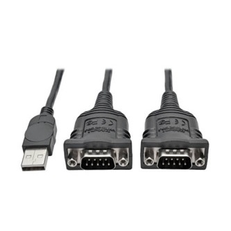 Eaton 6ft 2-Port USB to DB9/ RS 232