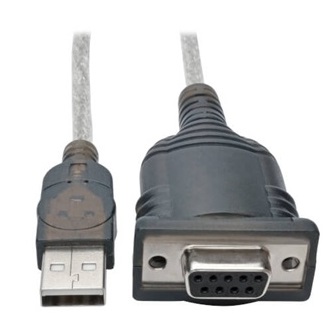 Eaton 18in USB to Null Modem RS232 D