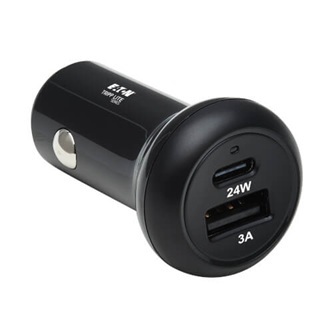 Eaton USB CAR CHARGER DUAL-PORT 24W
