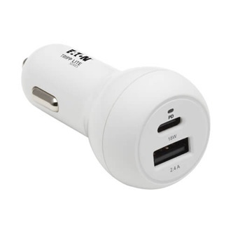 Eaton USB CAR CHARGER W/ USB C USB-A