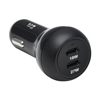 Eaton 45W DUAL USB-C PD CAR CHARGER