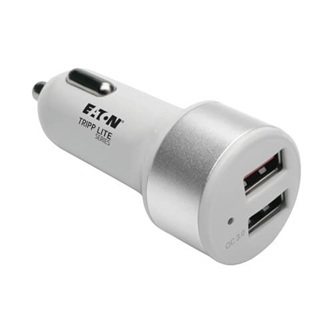 Eaton Dual USB Car Charger w/ Quick