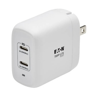 Eaton 40W DUAL USB-C WALL CHRGR, GAN