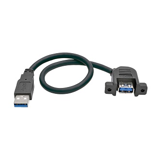 Eaton 1FT USB 3.0 PANEL-MOUNT CABLE