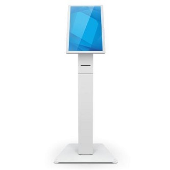 Elo Touch Solutions ELO-SELF-SERV-STAND-PRT-FLOOR-V2-WH