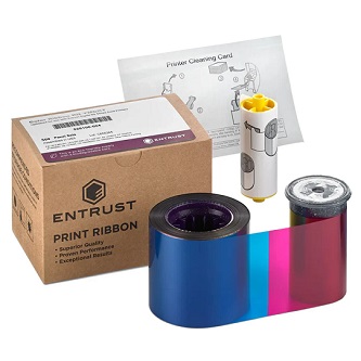 Entrust Color Ribbon Kit YMCKT PeTG Friendly