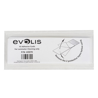 Evolis Laminator Cleaning Kit - Packof 10 adhes