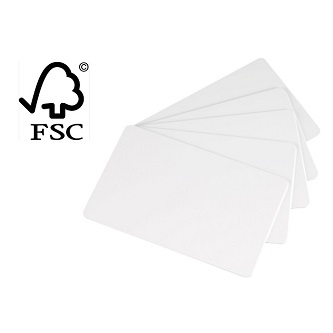 Evolis PAPER BLANK CARDS -WHITE - 30MIL