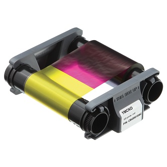 Evolis Badgy YMCKO Color Ribbon- 100/roll