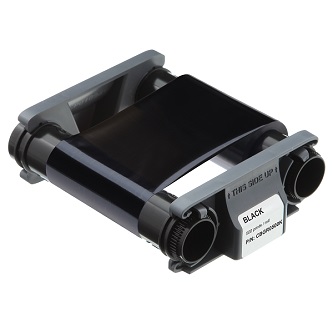 Evolis 1 BLACK monochrome ribbon - 500 prints