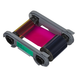 Evolis YMCKO Color Ribbon - 300 prints / roll