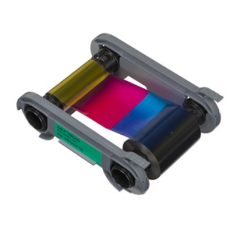 Evolis 1/2 YMCKO Color Ribbon - 400 prints