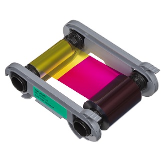 Evolis YMCKOO Color Ribbon - 250 prints/roll