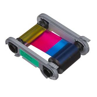 Evolis 1/2 YMCKO-KO Color Ribbon - 250 prints