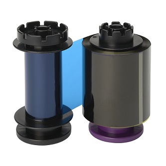 Evolis YMCK-K RT Color Ribbon 400 prints / roll