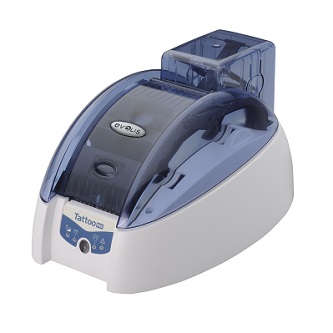 Evolis Tattoo2 RW Mag ISO Printer with Mag ISO