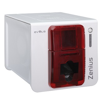 Evolis ZENIUS EXPERT RED PRINTER W/ USB AND ETH