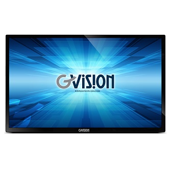 GVision 43in PCAP Touch Scrn Lg Format, Logo TAA
