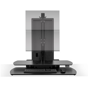 HAT Design Works One over one, dual electric workstation