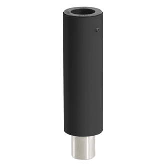 HAT Design Works 6in extender tube for 7500 Series, black