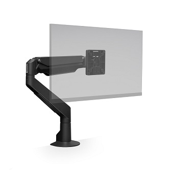 HAT Design Works E2 Single Monitor Arm, Black