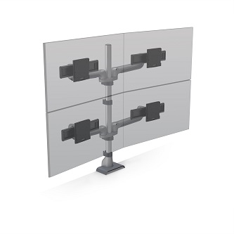 HAT Design Works E5 2 Over 2 Static Pole - Black