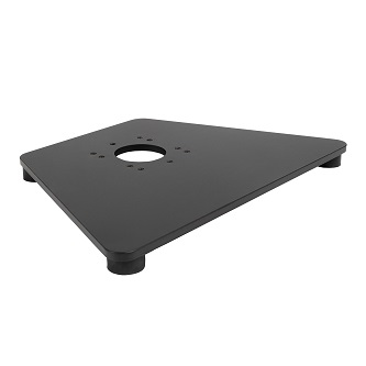 HAT Design Works Trapezoid Freestanding Base, Black
