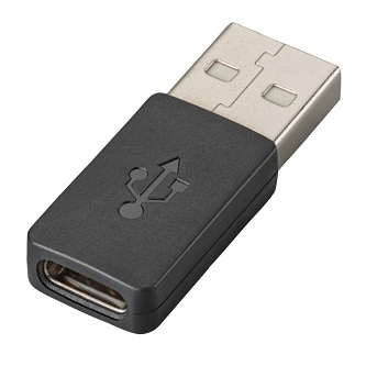 HP Poly Poly USB-A to C Adptr