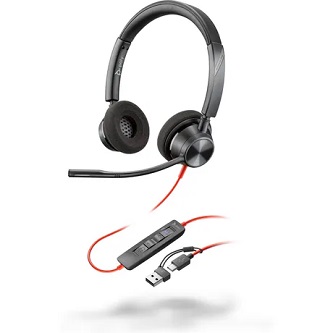 HP Poly Poly BW 3320 Stereo -M USB-C HS +USB-C/A