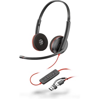 HP Poly Poly BW 3220 Stereo USB-C HS +USB-C/A