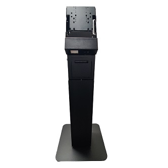 Self-Service Floor Kiosk Stand w/Printer