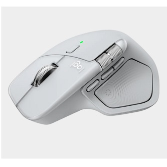Logitech MX Master 4 Mouse for Mac (White Silver)